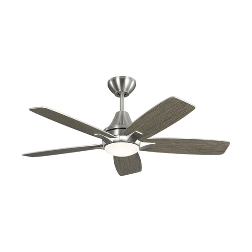 Generation 5LWDR44 Lowden 44" Ceiling Fan with LED Light Kit - Brushed Steel