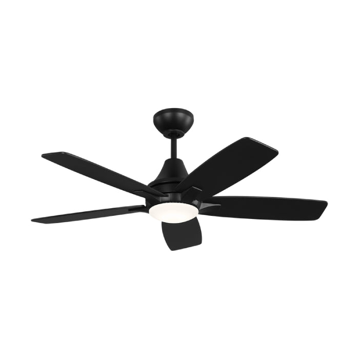 Generation 5LWDR44 Lowden 44" Ceiling Fan with LED Light Kit - Midnight Black