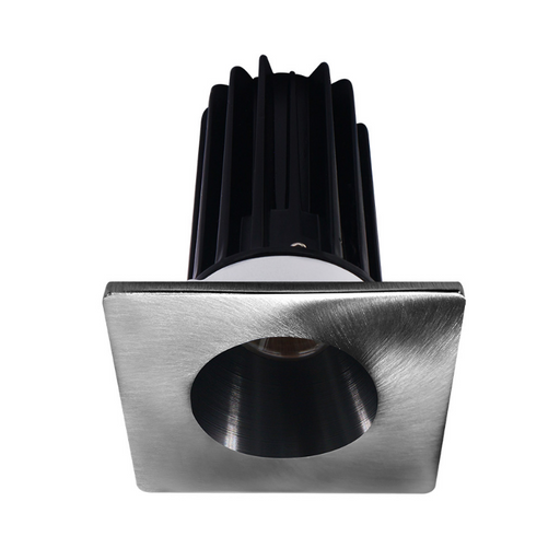 Lotus LED-2-S15W Designer 2" 15W LED Square Recessed Downlight, 60° Beam Angle - Black/Chrome