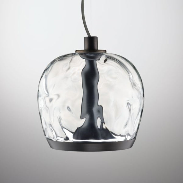 Leucos Aurelia Bold S22 2-lt 9" LED Pendant, Single Switch