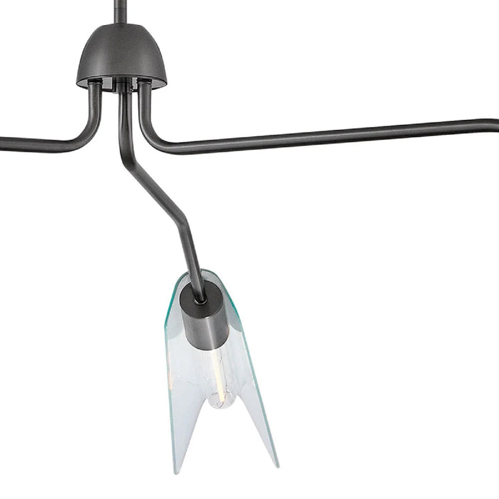 Hinkley 48303 Altman 3-lt 60" LED Chandelier - Gunmetal