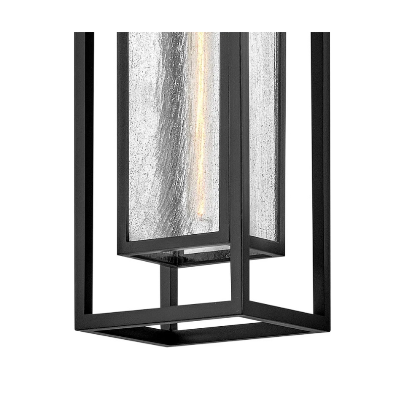 Hinkley 1006 Republic 1-lt 9" LED Hanging Lantern - Black