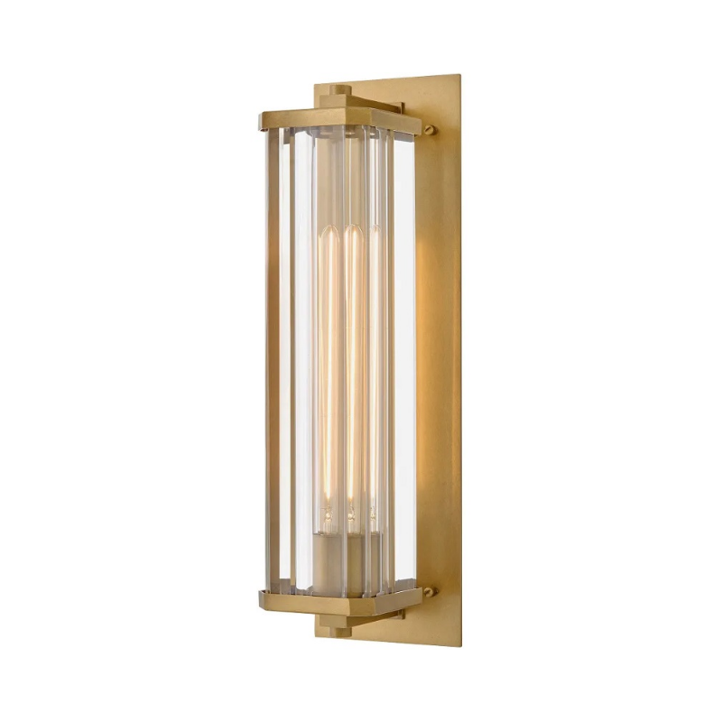 Hinkley 26594 Marcel 1-lt 19" Tall LED Outdoor Wall Sconce - Heritage Brass