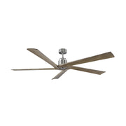 Monte Carlo Aspen 70" Ceiling Fan - Brushed Steel
