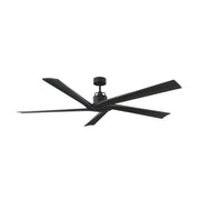 Monte Carlo Aspen 70" Ceiling Fan - Midnight Black