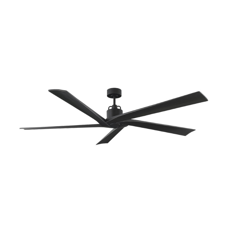 Monte Carlo Aspen 70" Ceiling Fan - Midnight Black