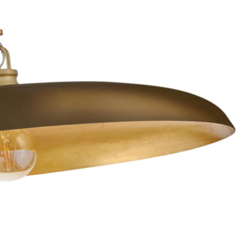 Hinkley 48165 Sadie 1-lt 24" LED Chandelier-Lacquered Brass with Heritage Bronze