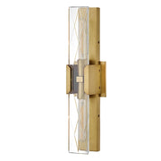 Hinkley 57062 Monte 2-lt 20" Tall LED Wall Sconce - Heritage Brass