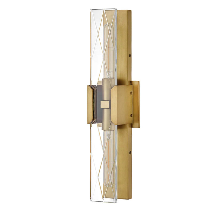 Hinkley 57062 Monte 2-lt 20" Tall LED Wall Sconce - Heritage Brass