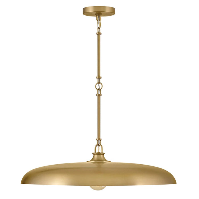 Hinkley 48165 Sadie 1-lt 24" LED Chandelier - Lacquered Brass/Lacquered Brass