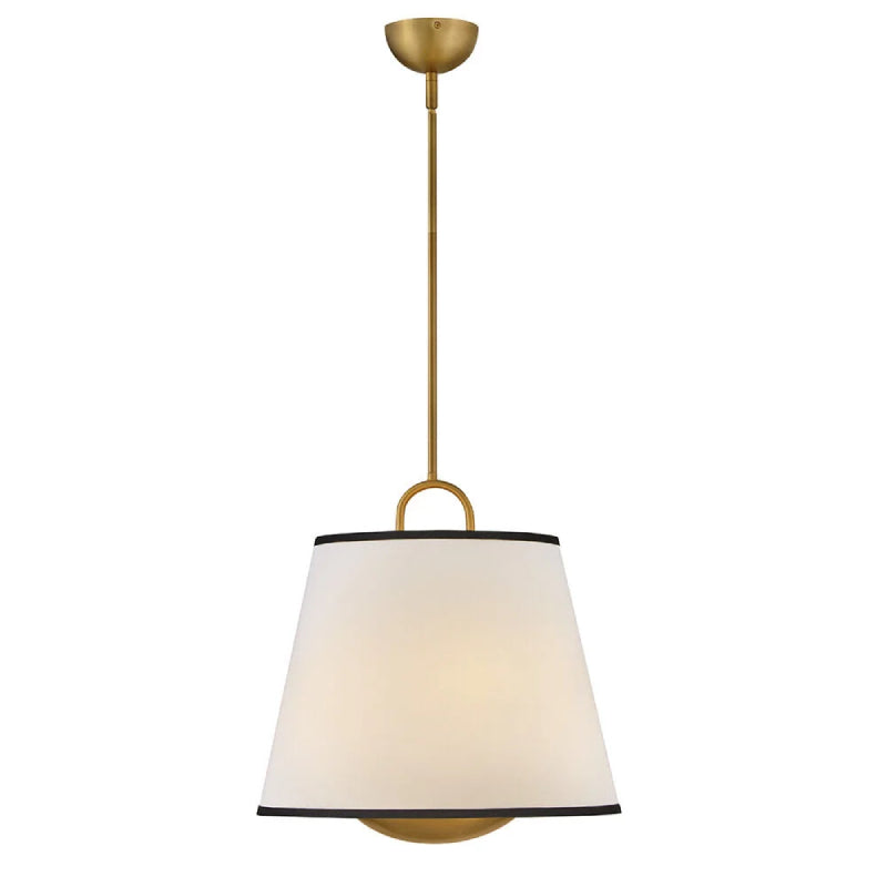 Hinkley 47517 Sonia 3-lt 18" LED Pendant - Off-White