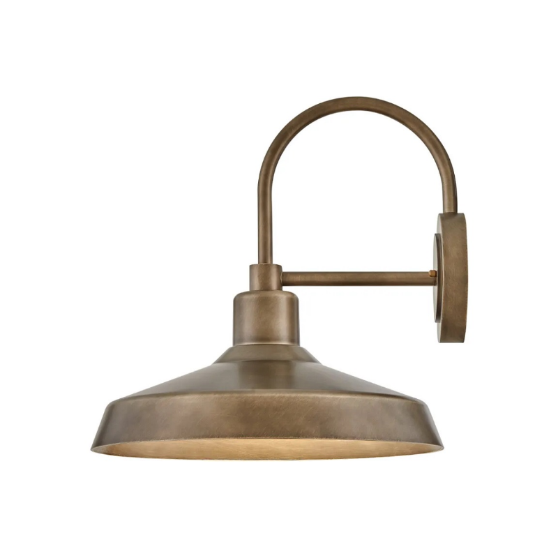 Hinkley 12070 Forge 1-lt 17" Tall LED Outdoor Wall Mount Lantern - Burnished Bronze