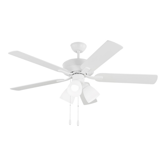 Monte Carlo Linden 52" Ceiling Fan with LED Light Kit