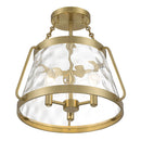 Savoy House 6-1802-3 Crawford 3-lt 15" Semi Flush