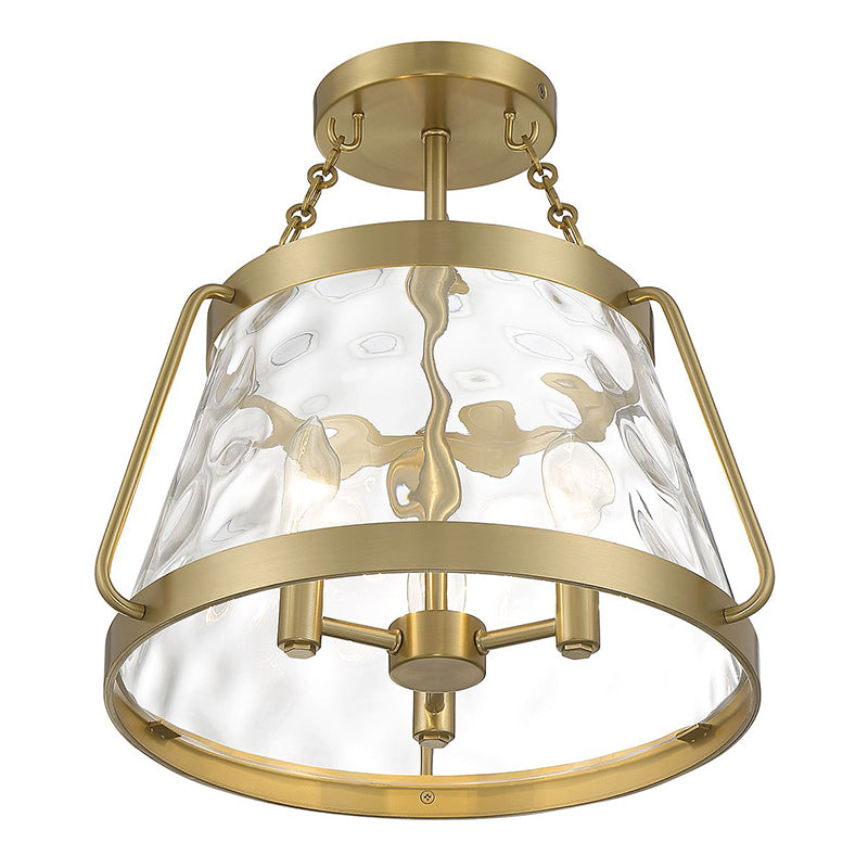 Savoy House 6-1802-3 Crawford 3-lt 15" Semi Flush