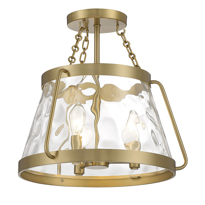 Savoy House 6-1802-3 Crawford 3-lt 15" Semi Flush