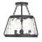 Savoy House 6-1802-3 Crawford 3-lt 15" Semi Flush
