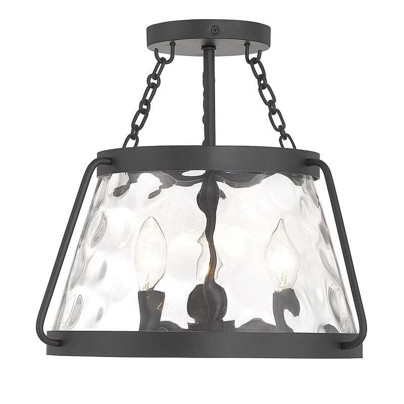 Savoy House 6-1802-3 Crawford 3-lt 15" Semi Flush