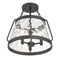 Savoy House 6-1802-3 Crawford 3-lt 15" Semi Flush