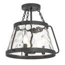 Savoy House 6-1802-3 Crawford 3-lt 15" Semi Flush