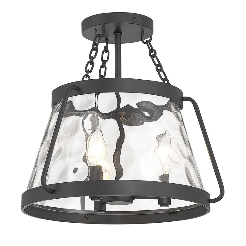 Savoy House 6-1802-3 Crawford 3-lt 15" Semi Flush