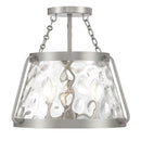 Savoy House 6-1802-3 Crawford 3-lt 15" Semi Flush