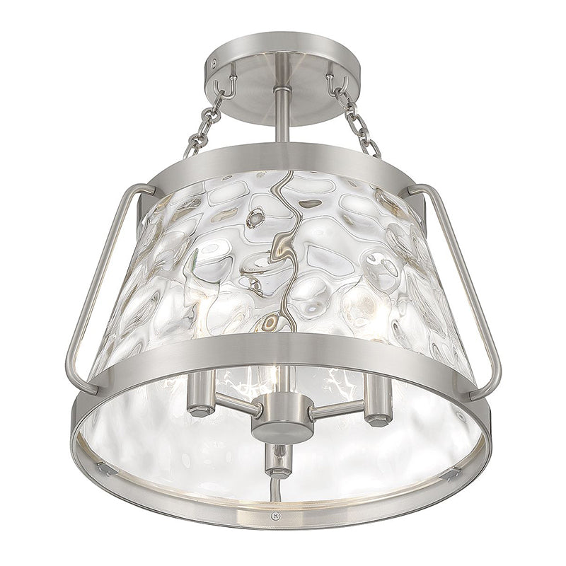 Savoy House 6-1802-3 Crawford 3-lt 15" Semi Flush