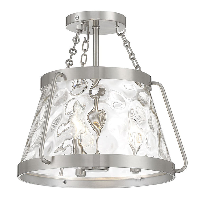 Savoy House 6-1802-3 Crawford 3-lt 15" Semi Flush