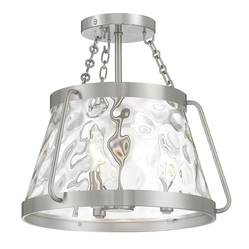 Savoy House 6-1802-3 Crawford 3-lt 15" Semi Flush