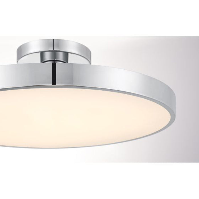 Savoy House 6-2969-1 Thayer 1-lt 20" LED Flush Mount - Chrome