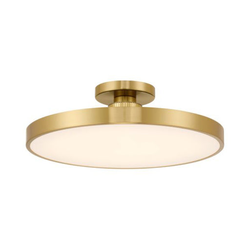 Savoy House 6-2969-1 Thayer 1-lt 20" LED Flush Mount - Warm Brass