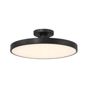 Savoy House 6-2969-1 Thayer 1-lt 20" LED Flush Mount - Matte Black
