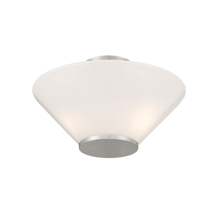 Savoy House 6-4012-3 Blair 3-lt 15" Convertible Semi-Flush/Pendant - Satin Nickel