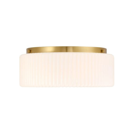 Savoy House 6-4187-4 Edgemont 4-lt 20" Flush Mount - Warm Brass