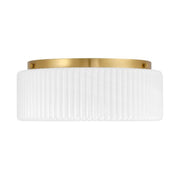 Savoy House 6-4187-4 Edgemont 4-lt 20" Flush Mount - Warm Brass