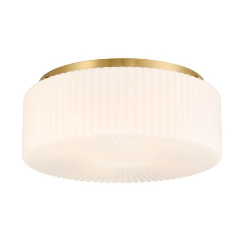 Savoy House 6-4187-4 Edgemont 4-lt 20" Flush Mount - Warm Brass