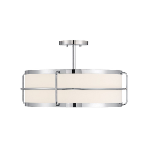 Savoy House 6-4193-4 Chauncey 4-lt 22" Semi-Flush Mount - Chrome