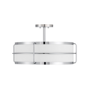 Savoy House 6-4193-4 Chauncey 4-lt 22" Semi-Flush Mount - Chrome