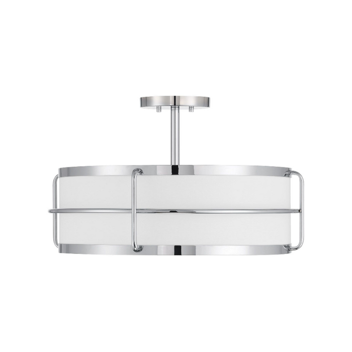 Savoy House 6-4193-4 Chauncey 4-lt 22" Semi-Flush Mount - Chrome