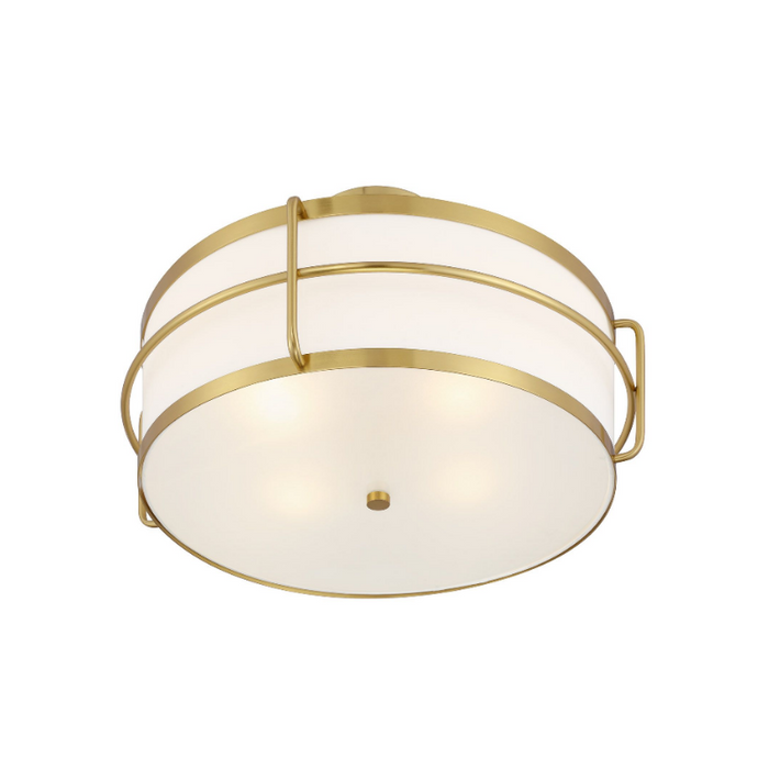 Savoy House 6-4193-4 Chauncey 4-lt 22" Semi-Flush Mount - Warm Brass