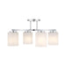 Savoy House 6-4693-4 Herron 4-lt 24" Semi-Flush Mount - Chrome