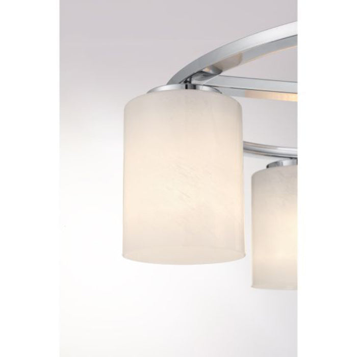 Savoy House 6-4693-4 Herron 4-lt 24" Semi-Flush Mount - Chrome