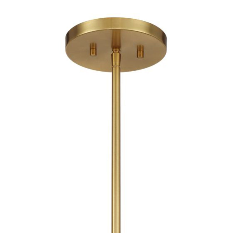 Savoy House 6-5065-5 Balfour 5-lt 24" Convertible Semi-Flush or Pendant - Warm Brass