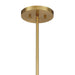Savoy House 6-5065-5 Balfour 5-lt 24" Convertible Semi-Flush or Pendant - Warm Brass