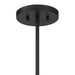 Savoy House 6-5065-5 Balfour 5-lt 24" Convertible Semi-Flush or Pendant - Matte Black