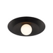Savoy House 6-5564-1 Sherrer 1-lt 20" Semi-Flush Mount - Matte Black