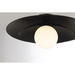 Savoy House 6-5564-1 Sherrer 1-lt 20" Semi-Flush Mount