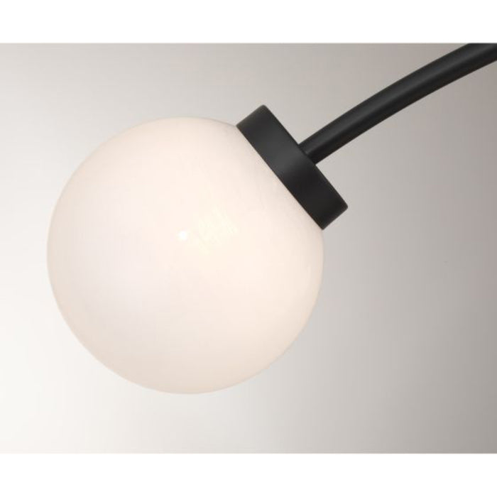 Savoy House 6-6199-5 Redfield 5-lt 36" LED Semi-Flush Mount - Matte Black