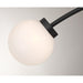 Savoy House 6-6199-5 Redfield 5-lt 36" LED Semi-Flush Mount - Matte Black