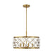 Savoy House 6-8410-4 Bailey 4-lt 20" Pendant